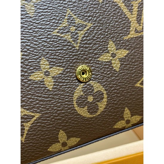 M61276 全鋼 3 点セット Pochette Felicie ハンドバッグ|エレガントなデザインと機能性の究極の融合 21×12×3cm M61276 全鋼 3 点セット Pochette Felicie ハンドバッグ|エレガントなデザインと機能性の究極の融合 21×12×3cm