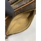 M81098 全鋼 ループ ハーフムーン バッグ|Nicolas Ghesquière の創想で生まれた半月形ファッションアイコン 23×13×16cm M81098 全鋼 ループ ハーフムーン バッグ|Nicolas Ghesquière の創想で生まれた半月形ファッションアイコン 23×13×16cm