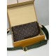 M44813 全鋼 Multi Pochette Accessories ハンドバッグ|Monogram キャンバス 3 点セットで活力と収納性を兼備 23.5×12×5.5cm M44813 全鋼 Multi Pochette Accessories ハンドバッグ|Monogram キャンバス 3 点セットで活力と収納性を兼備 23.5×12×5.5cm