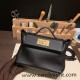 Hermes Mini kelly 2424 89 /Black (Noir) Gold Hardware 21cm Full Handmade Hermes Mini kelly 2424 89 /Black (Noir) Gold Hardware 21cm Full Handmade