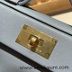 Hermes Mini kelly 2424 J7 /Blue Lin evercolor Gold Hardware 21cm Full Handmade Hermes Mini kelly 2424 J7 /Blue Lin evercolor Gold Hardware 21cm Full Handmade