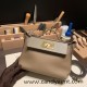 Hermes Mini 21cm kelly 2424 D0 /Beige de Weimar & 18 /Étoupe Grey Gold Hardware 21cm Full Handmade Hermes Mini 21cm kelly 2424 D0 /Beige de Weimar & 18 /Étoupe Grey Gold Hardware 21cm Full Handmade