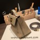 Hermes Mini 21cm kelly 2424 D0 /Beige de Weimar & 18 /Étoupe Grey Gold Hardware 21cm Full Handmade Hermes Mini 21cm kelly 2424 D0 /Beige de Weimar & 18 /Étoupe Grey Gold Hardware 21cm Full Handmade