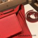 Hermes Mini 21cm kelly 2424 evercolor S3/Rouge Cœur Silver Hardware Full Handmade Hermes Mini 21cm kelly 2424 evercolor S3/Rouge Cœur Silver Hardware Full Handmade