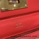 Hermes 21cm Mini kelly 2424 S3/Rouge Cœur evercolor Gold Hardware Full Handmade Hermes 21cm Mini kelly 2424 S3/Rouge Cœur evercolor Gold Hardware Full Handmade