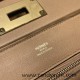 Hermes 21cm Mini kelly 2424 evercolor 0M/Chai Gold Hardware Full Handmade Hermes 21cm Mini kelly 2424 evercolor 0M/Chai Gold Hardware Full Handmade