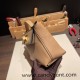 Hermes 21cm Mini kelly 2424 evercolor 0M/Chai Gold Hardware Full Handmade Hermes 21cm Mini kelly 2424 evercolor 0M/Chai Gold Hardware Full Handmade