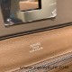 Hermes 21cm Mini kelly 2424 evercolor D0 /Beige de Weimar& 18 /Étoupe Grey Silver Hardware Full Handmade Hermes 21cm Mini kelly 2424 evercolor D0 /Beige de Weimar& 18 /Étoupe Grey Silver Hardware Full Handmade