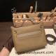 Hermes 21cm Mini kelly 2424 evercolor D0 /Beige de Weimar& 18 /Étoupe Grey Silver Hardware Full Handmade Hermes 21cm Mini kelly 2424 evercolor D0 /Beige de Weimar& 18 /Étoupe Grey Silver Hardware Full Handmade