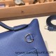 Hermes 21cm Mini kelly 2424 evercolor 7E /Blue Brighton Silver Hardware Full Handmade Hermes 21cm Mini kelly 2424 evercolor 7E /Blue Brighton Silver Hardware Full Handmade
