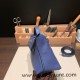 Hermes 21cm Mini kelly 2424 evercolor 7E /Blue Brighton Silver Hardware Full Handmade Hermes 21cm Mini kelly 2424 evercolor 7E /Blue Brighton Silver Hardware Full Handmade