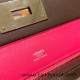 Hermes 21cm Mini kelly 2424 0G /Rouge Sellier& 0D /Rose Mexico Silver Hardware Full Handmade Hermes 21cm Mini kelly 2424 0G /Rouge Sellier& 0D /Rose Mexico Silver Hardware Full Handmade