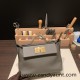 Hermes 21cm Mini kelly 2424 evercolor&swift 8F /Etain Gold Hardware Full Handmade Hermes 21cm Mini kelly 2424 evercolor&swift 8F /Etain Gold Hardware Full Handmade