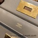 Hermes 21cm Mini kelly 2424 evercolor&swift 8F /Etain Gold Hardware Full Handmade Hermes 21cm Mini kelly 2424 evercolor&swift 8F /Etain Gold Hardware Full Handmade
