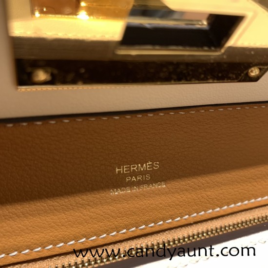 Hermes 21cm Mini kelly 2424 I2 /Nata Gold Hardware Full Handmade Hermes 21cm Mini kelly 2424 I2 /Nata Gold Hardware Full Handmade