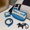 Kelly Moove  Blue frida  Silver Hardware  Full Handmade