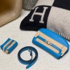Kelly Moove  Blue frida  Silver Hardware  Full Handmade