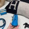 Kelly Moove  Blue frida  Silver Hardware  Full Handmade