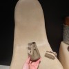 Kelly Moove  18 /Étoupe Grey   Silver Hardware  Full Handmade
