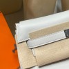 Kelly Moove  M4 Gris Pale  Silver Hardware  Full Handmade