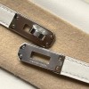 Kelly Moove  M4 Gris Pale  Silver Hardware  Full Handmade