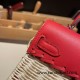 hermes Kelly picnic S3/Rouge Cœur Full Handmade hermes Kelly picnic S3/Rouge Cœur Full Handmade