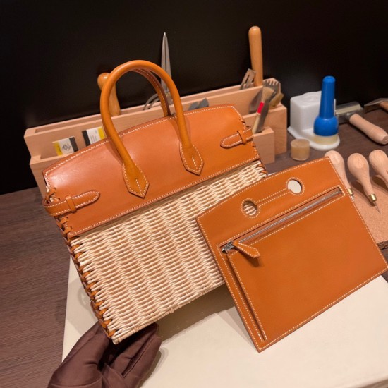 hermes Birkin picnic Barenia Full Handmade hermes Birkin picnic Barenia Full Handmade