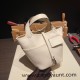 Hermes Picotin Swift & canvas cargo 18cm I2 /Nata Silver Hardware Hermes Picotin Swift & canvas cargo 18cm I2 /Nata Silver Hardware