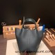 Hermes Picotin cargo Clemence & Crocodile 18cm 6O /Vert Cypres Silver Hardware Hermes Picotin cargo Clemence & Crocodile 18cm 6O /Vert Cypres Silver Hardware