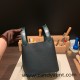 Hermes Picotin cargo Clemence & Crocodile 18cm 6O /Vert Cypres Silver Hardware Hermes Picotin cargo Clemence & Crocodile 18cm 6O /Vert Cypres Silver Hardware