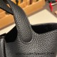 Hermes Picotin cargo Clemence 18cm 89 /Black Gold Hardware Hermes Picotin cargo Clemence 18cm 89 /Black Gold Hardware