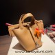 Hermes Picotin cargo Clemence 18cm 4B /Biscuit Silver Hardware Hermes Picotin cargo Clemence 18cm 4B /Biscuit Silver Hardware