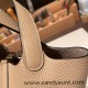 Hermes Picotin cargo Clemence 18cm S2 Trench Silver Hardware Hermes Picotin cargo Clemence 18cm S2 Trench Silver Hardware