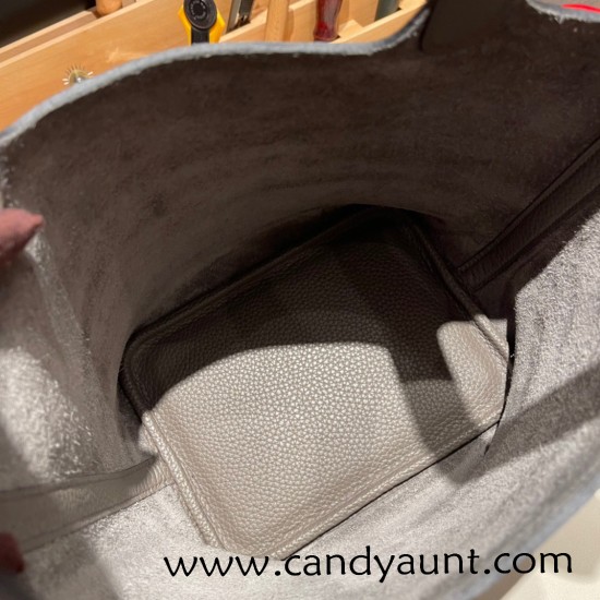 Hermes Picotin cargo Clemence 18cm 8F /Etain Silver Hardware Hermes Picotin cargo Clemence 18cm 8F /Etain Silver Hardware
