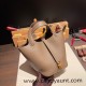 Hermes Picotin cargo Clemence 18cm 8C/ Elephant Grey Gold Hardware Hermes Picotin cargo Clemence 18cm 8C/ Elephant Grey Gold Hardware