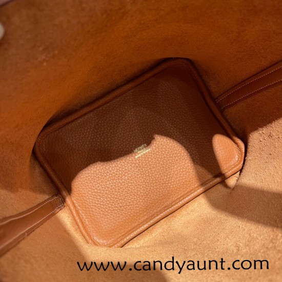Hermes Picotin Clemence 18cm 37/Gold Gold Hardware Hermes Picotin Clemence 18cm 37/Gold Gold Hardware