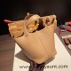 Hermes Picotin Clemence 18cm 0M/Chai Silver Hardware Hermes Picotin Clemence 18cm 0M/Chai Silver Hardware