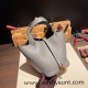 Hermes Picotin Clemence 18cm 0L/ Gris Meyer Gold Hardware Hermes Picotin Clemence 18cm 0L/ Gris Meyer Gold Hardware