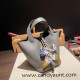 Hermes Picotin Clemence 18cm 0L/ Gris Meyer Silver Hardware Hermes Picotin Clemence 18cm 0L/ Gris Meyer Silver Hardware
