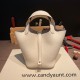 Hermes Picotin Clemence 18cm I2 /Nata Silver Hardware Hermes Picotin Clemence 18cm I2 /Nata Silver Hardware