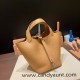 Hermes Picotin Clemence 18cm 4B /Biscuit Silver Hardware Hermes Picotin Clemence 18cm 4B /Biscuit Silver Hardware