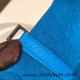 Hermes Picotin Clemence 18cm 0F /Blue Frida Silver Hardware Hermes Picotin Clemence 18cm 0F /Blue Frida Silver Hardware