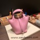 Hermes Picotin Clemence 18cm P9 /Anemone Silver Hardware Hermes Picotin Clemence 18cm P9 /Anemone Silver Hardware