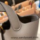 Hermes Picotin Clemence 18cm 8F /Etain Gold Hardware Hermes Picotin Clemence 18cm 8F /Etain Gold Hardware