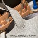 Hermes Picotin Clemence 18cm 08/ Blue Pale Gold Hardware Hermes Picotin Clemence 18cm 08/ Blue Pale Gold Hardware