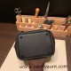 Hermes Picotin Clemence 18cm 89 /Black (Noir) Black Hardware Hermes Picotin Clemence 18cm 89 /Black (Noir) Black Hardware