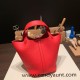 Hermes Picotin Clemence 18cm S3 /Rouge Cœur Silver Hardware Hermes Picotin Clemence 18cm S3 /Rouge Cœur Silver Hardware