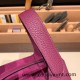 Hermes Picotin Clemence 18cm P9 /Anemone Silver Hardware Hermes Picotin Clemence 18cm P9 /Anemone Silver Hardware