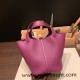 Hermes Picotin Clemence 18cm P9 /Anemone Silver Hardware Hermes Picotin Clemence 18cm P9 /Anemone Silver Hardware