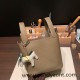 Hermes Picotin Clemence 18cm 18 /Étoupe Grey Gold Hardware Hermes Picotin Clemence 18cm 18 /Étoupe Grey Gold Hardware
